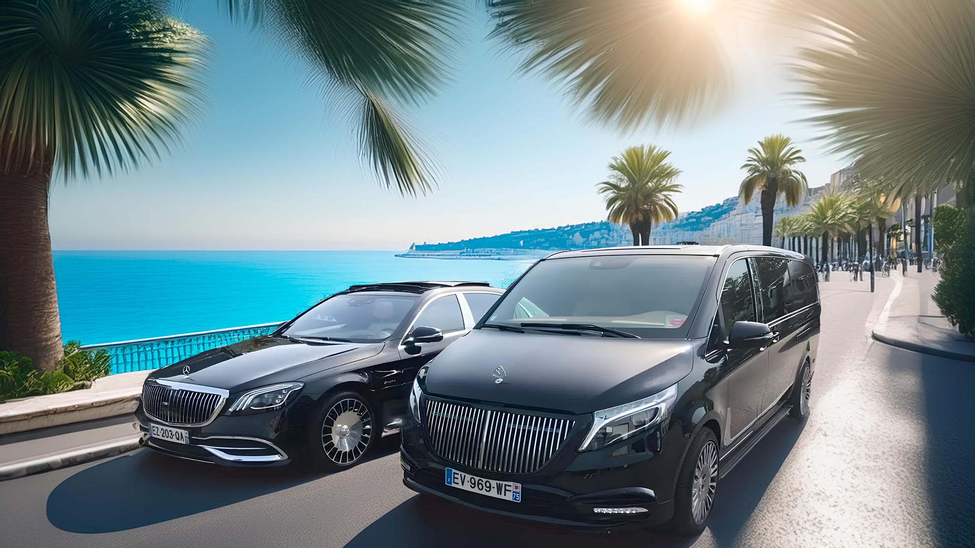 Quels véhicules sont utilisés pour un service VTC haut de gamme ?